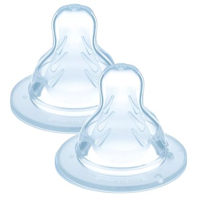 Lot de 2 tétines silicone débit X MAM