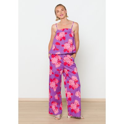 Pantalon à imprimé fleuri LOLALIZA