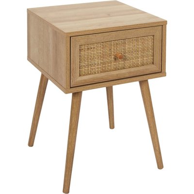 Chevet en bois 1 tiroir Bali CMP
