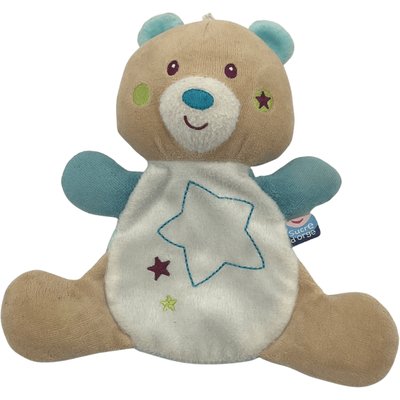 Doudou Ourson Etoiles - Bon état SUCRE D'ORGE
