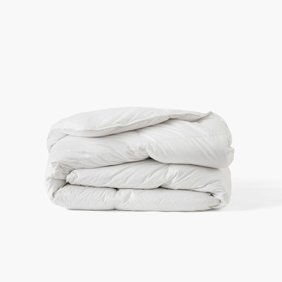 Couette hiver duvet de canard MONT BLANC CARRE BLANC