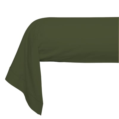 Taie De Traversin Uni Percale De Coton - UNIS PERCALE TRADITION DES VOSGES