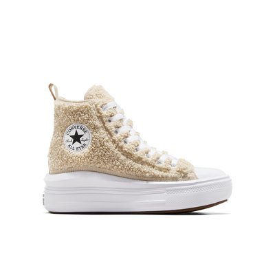 Converse chuck taylor beige plateforme La Redoute
