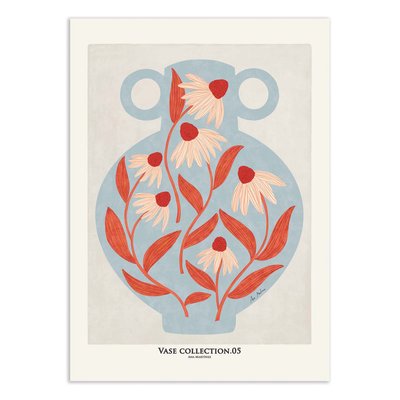 Affiche 30x40 cm - Vase collection V4 - El Buen Limon WALL EDITIONS