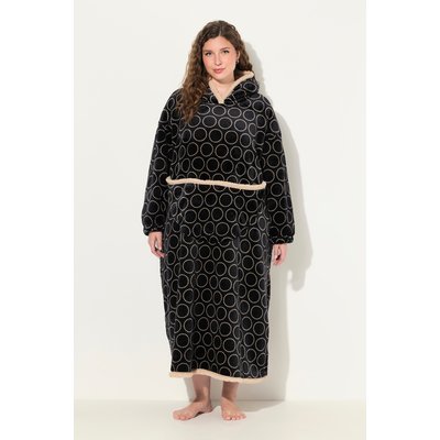 Poncho d'intérieur à capuche et ULLA POPKEN