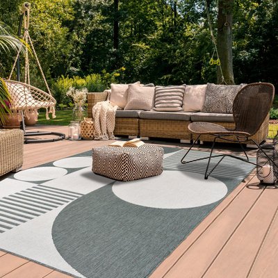 Tapis extérieur, kilim reversible EX1 SIXTOS UN AMOUR DE TAPIS
