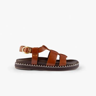 Sandale Cuir lisse FAUSTINE MAISON TOUFET