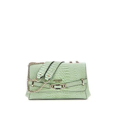 Sac À Bandoulière Silvye Imprimé Croco GUESS