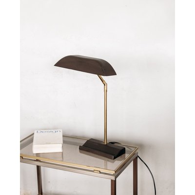 Lampe à poser en métal Julia N°134 - Bon état DEBONGOUT