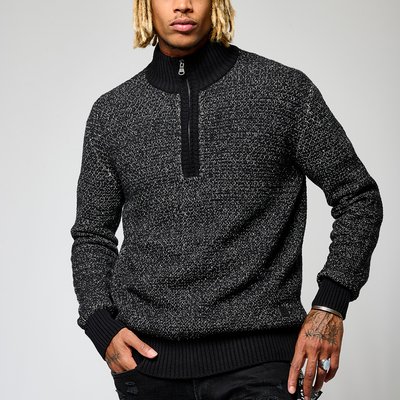 Pull col montant en fine maille KAPORAL