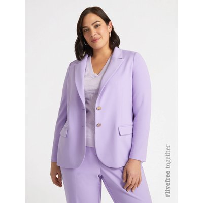 Blazer en crêpe de néoprène, le tissu intelligent à toujours porter FIORELLA RUBINO