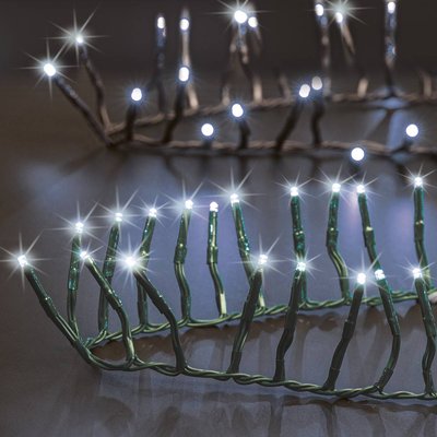 Boa lumineux extérieur 10m 500 LED blanc froid + transfo FEERIC LIGHTS & CHRISTMAS