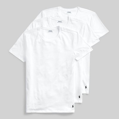 Lote de 3 camisetas de cuello redondo POLO RALPH LAUREN