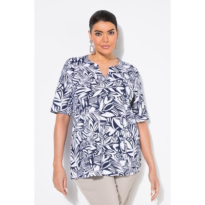 T-shirt à manches courtes et col tunisien ULLA POPKEN