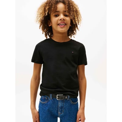 T-shirt em algodão, gola redonda TOMMY HILFIGER