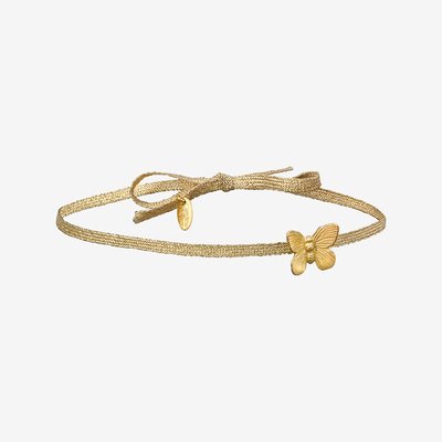 Choker doré - BUTTERFLY CAROLINE NAJMAN
