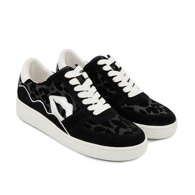 Baskets En Cuir Loulou  Leopard BONS BAISERS