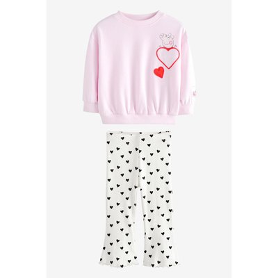 Legging large et t-shirt manches longues NEXT