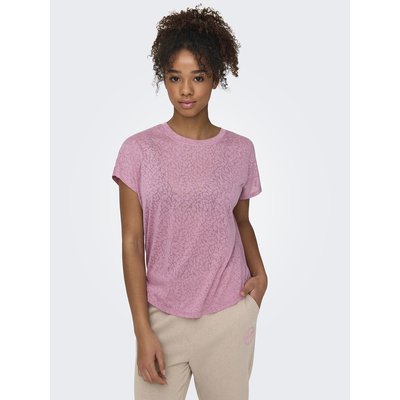 Crew Neck T-Shirt with Short Sleeves ONLY PLAY