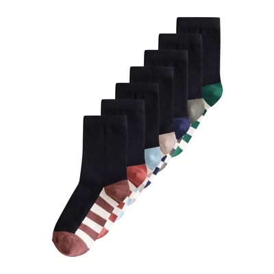 Chaussettes en coton majoritaire, 7 paires NEXT