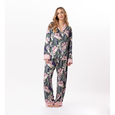 Pyjama boutonné en viscose GIOIA 806 LE CHAT