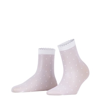 Socquettes Dot 15 Fibre artificielle Transparent FALKE