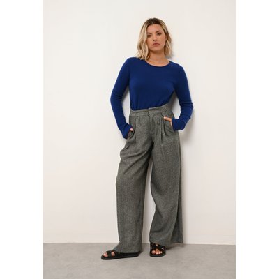 VIVIAN pull col rond outremer en cachemire JUST CASHMERE