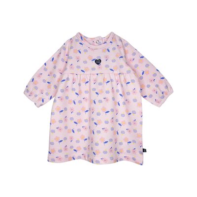 Robe nasthasia molleton manches longues bebe SUCRE D'ORGE