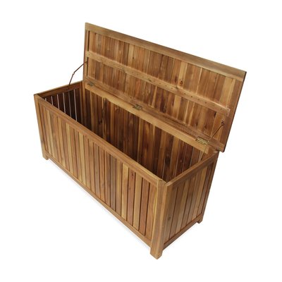 Coffre de rangement en acacia - Fidgi CEMONJARDIN