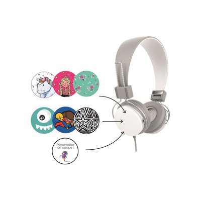 Casque Kidimix enfant 3-10 ans personnalisable ESSENTIEL B