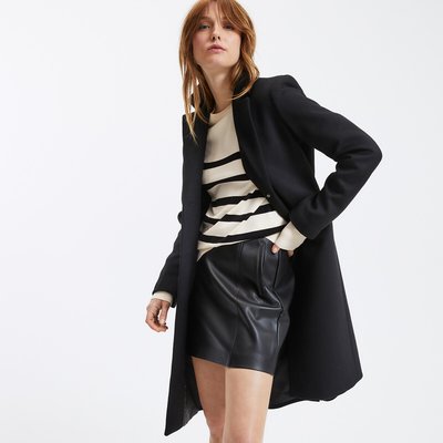 Пальто из смесовой шерсти LA REDOUTE COLLECTIONS