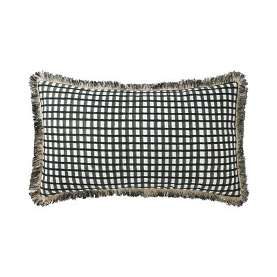 Housse de coussin en lin vert, FABIO OLIVIER DESFORGES