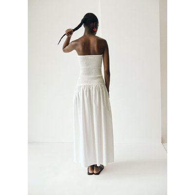 Maxi robe bustier MANGO TEEN