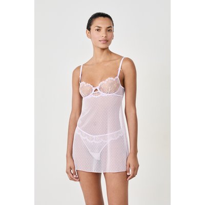 Nuisette courte voile transparent REVEUSE ETAM
