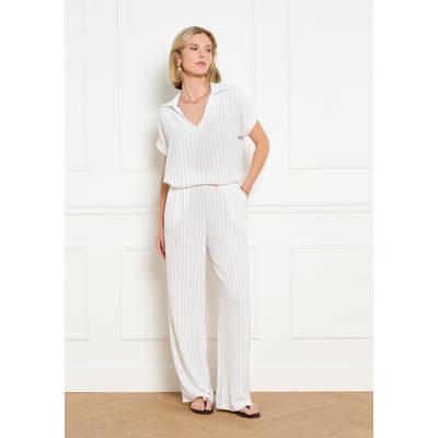Pantalon large fluide rayé LOLALIZA