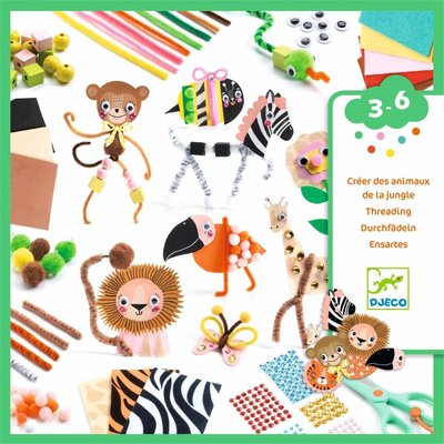 Créer des animaux de la jungle DJECO