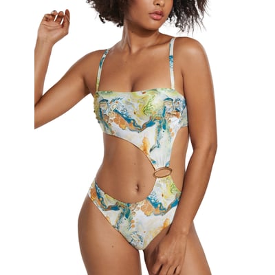 Maillot de bain une pièce monokini multipositions Indonesia LISCA