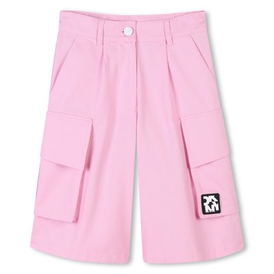 Short long en coton et lin DKNY