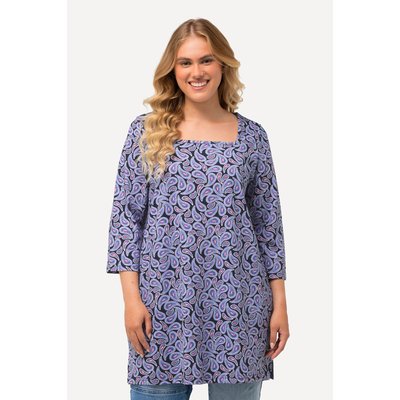 T-shirt motif cachemire. Manches ULLA POPKEN