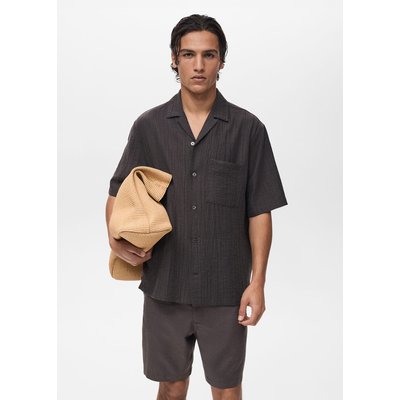 Chemise effet froissé MANGO MAN