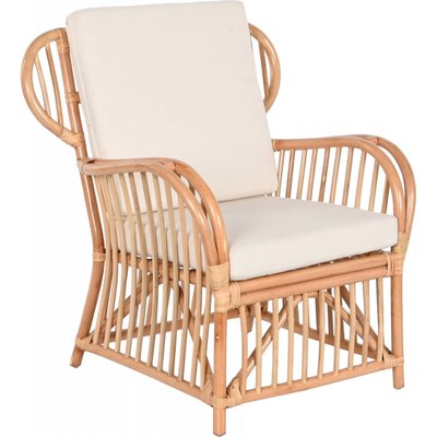 Fauteuil en rotin avec coussin, Balines RECOLLECTION
