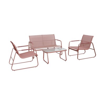 Salon de jardin acier 4 places NOTO SWEEEK