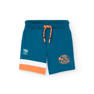 Bermuda en coton avec cordon de serrage BOBOLI