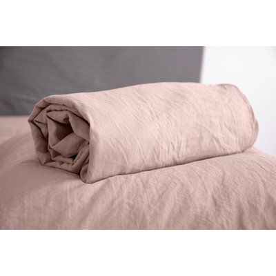 Drap housse microfibre lavé bonnet 28 cm uni C DESIGN HOME TEXTILE