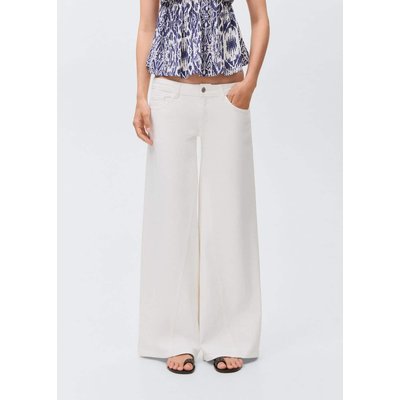 Jean taille basse large MANGO TEEN