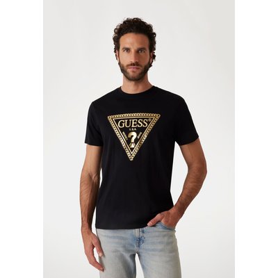 T-Shirt Logo Triangulaire Chaîne GUESS