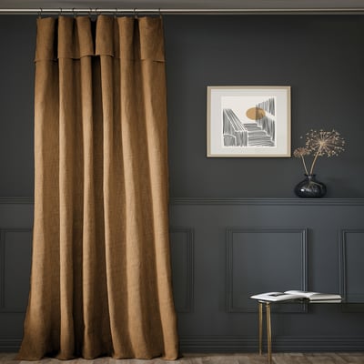Rideau ajustable en 100% Coton Slub EDEN