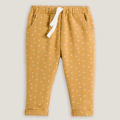 Star Print Cotton Joggers LA REDOUTE COLLECTIONS