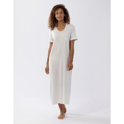 Chemise de nuit manches courtes en coton modal LES INTEMPORELLES A11 LE CHAT