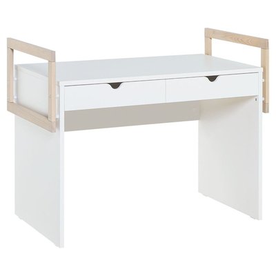 Bureau 2 tiroirs avec cube de rangement - STIGE CALICOSY